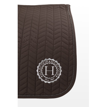 Tapis de selle Harcour Alaska Cacao Marron