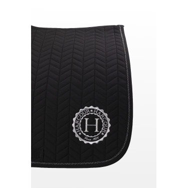 Tapis de selle Harcour Alaska Noir Tapis de selle Harcour Alaska Noir