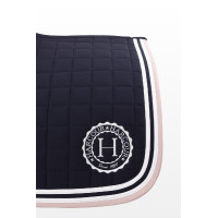 Tapis de selle Harcour Soft Marine / rose clair Bleu marine Tapis de selle Harcour Soft Marine / rose clair Bleu marine