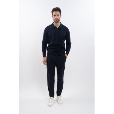 Polo Harcour Ange Marine Bleu marine