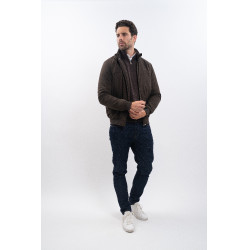 Veste Harcour Jako Cacao Marron