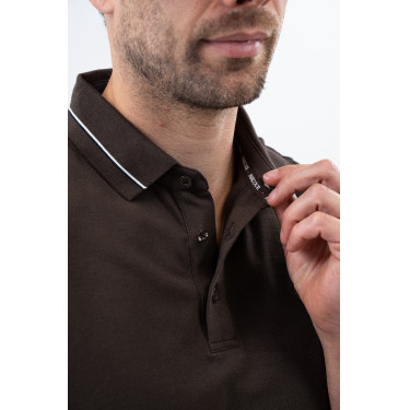 Polo Harcour Oscar homme Cacao Marron