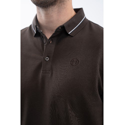Polo Harcour Oscar homme Cacao Marron