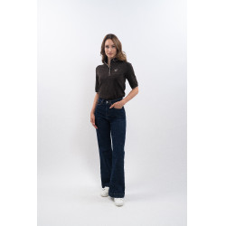 Polo Harcour Amande Marine Bleu marine