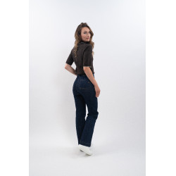 Polo Harcour Amande Marine Bleu marine