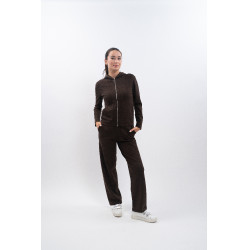 Jogging maille Harcour Andrea Cacao Marron Jogging maille Harcour Andrea Cacao Marron