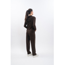 Jogging maille Harcour Andrea Cacao Marron Jogging maille Harcour Andrea Cacao Marron