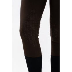 Pantalon polaire équitation Harcour Jaipur Cacao Marron