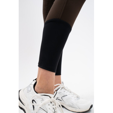 Pantalon polaire équitation Harcour Jaipur Cacao Marron