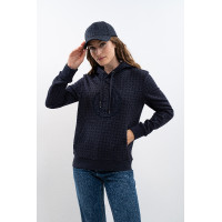 Sweat Harcour Samy Bleu électrique