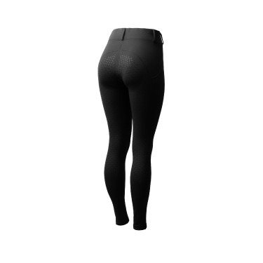 Legging d'hiver femme grip intégral Horze Dea Noir