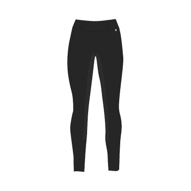 Legging d'hiver femme grip intégral Horze Dea Noir Legging d'hiver femme grip intégral Horze Dea Noir