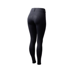Legging d'hiver femme grip intégral Horze Dea Marine foncé