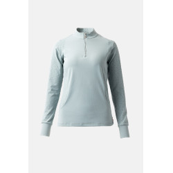 T-shirt d'entraînement thermique Isadora B Vertigo Basilic chaud Rose