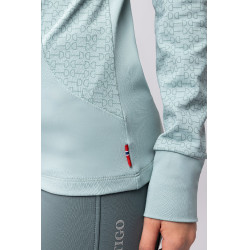 T-shirt d'entraînement thermique Isadora B Vertigo Basilic chaud Rose