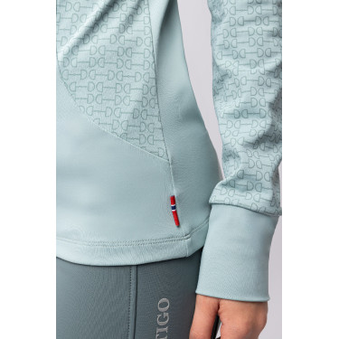 T-shirt d'entraînement thermique Isadora B Vertigo Basilic chaud Rose