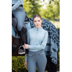 T-shirt d'entraînement thermique Isadora B Vertigo Basilic chaud Rose