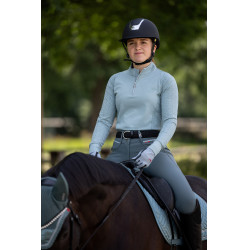 T-shirt d'entraînement thermique Isadora B Vertigo Basilic chaud Rose