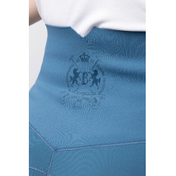 Legging thermique B Vertigo sans coutures grip intégral Leonora Marine titan Bleu marine