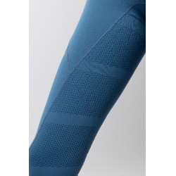 Legging thermique B Vertigo sans coutures grip intégral Leonora Marine titan Bleu marine