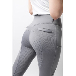 Pantalon Thermique Fond intégral Mira femme Horze Morelle noir Violet