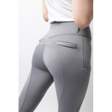 Pantalon Thermique Fond intégral Mira femme Horze Morelle noir Violet