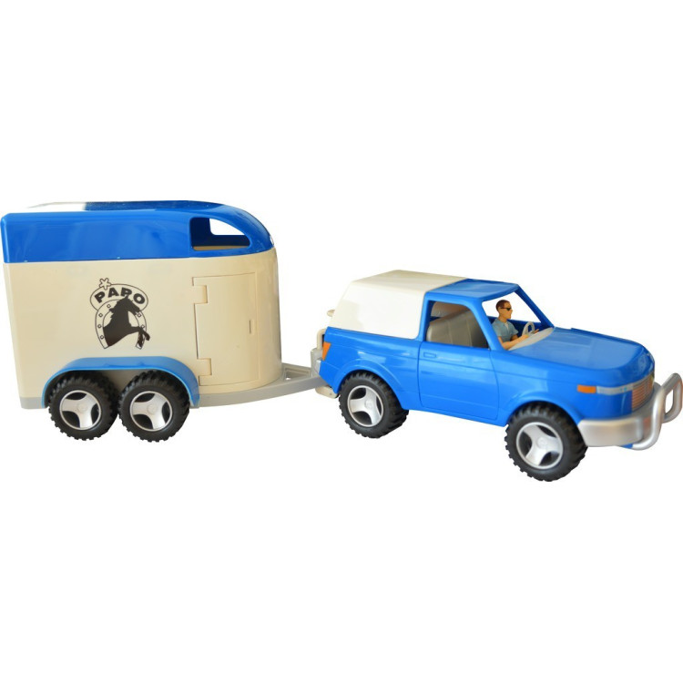 Figurine 4X4 tout terrain et son conducteur Papo