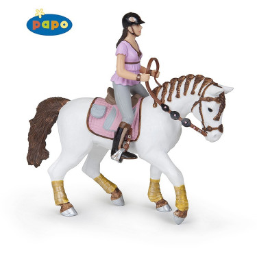 Figurine Cheval tressé Papo Figurine Cheval tressé Papo