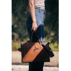 Sac à main Pénélope Naily Romane Cognac Marron