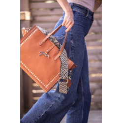 Sac à main Pénélope Naily Romane Cognac Marron