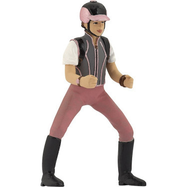 Figurine jeune cavalière PAPO Figurine jeune cavalière PAPO