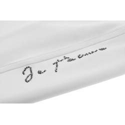 Pull-on Equithème Flora fond silicone Blanc