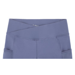 Pull-on Equithème Flora fond silicone Violet