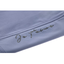Pull-on Equithème Flora fond silicone Violet