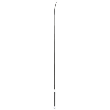 Cravache de dressage Whip & Go culot métal Noir / argent Cravache de dressage Whip & Go culot métal Noir / argent