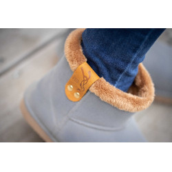 Boots Pénélope Gris / marron