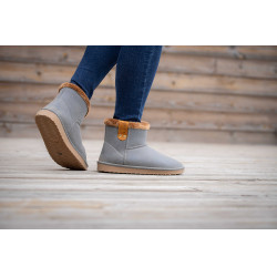 Boots Pénélope Gris / marron