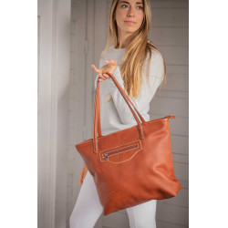 Sac Pénélope Toti Cognac Marron