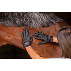 Gants Eden by Pénélope Prisma Strass Noir