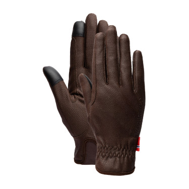 Gants d'équitation B Vertigo Luka Marron foncé