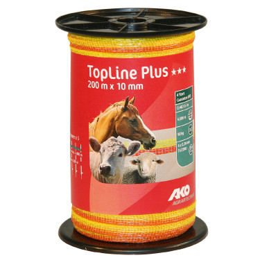 Ruban blanc / rouge TopLine Plus AKO Jaune / orange
