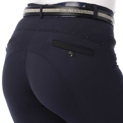 Pantalon Equithème Safir Marine / noir Bleu Pantalon Equithème Safir Marine / noir Bleu