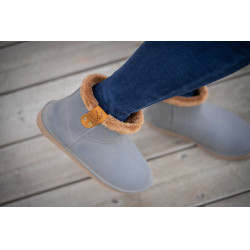 Boots Pénélope Gris / marron