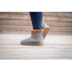 Boots Pénélope Gris / marron