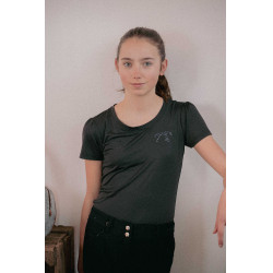 T-shirt Tecty Pénélope manches courtes Gris T-shirt Tecty Pénélope manches courtes Gris