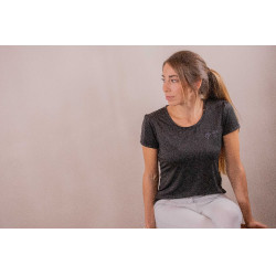 T-shirt Tecty Pénélope manches courtes Gris T-shirt Tecty Pénélope manches courtes Gris
