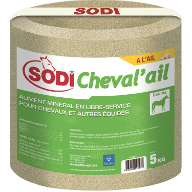Bloc à lécher Sodi Cheval'Ail Bloc à lécher Sodi Cheval'Ail