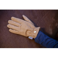 Gants Equithème Travail Beige