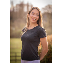T-shirt Pénélope Techty manches courtes Gris T-shirt Pénélope Techty manches courtes Gris