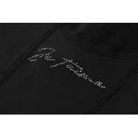 Polo Je t'aime Equithème Alice Noir Polo Je t'aime Equithème Alice Noir